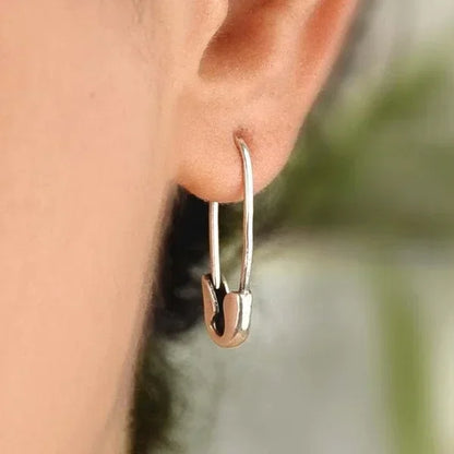 SAFETY PIN EARRINGS