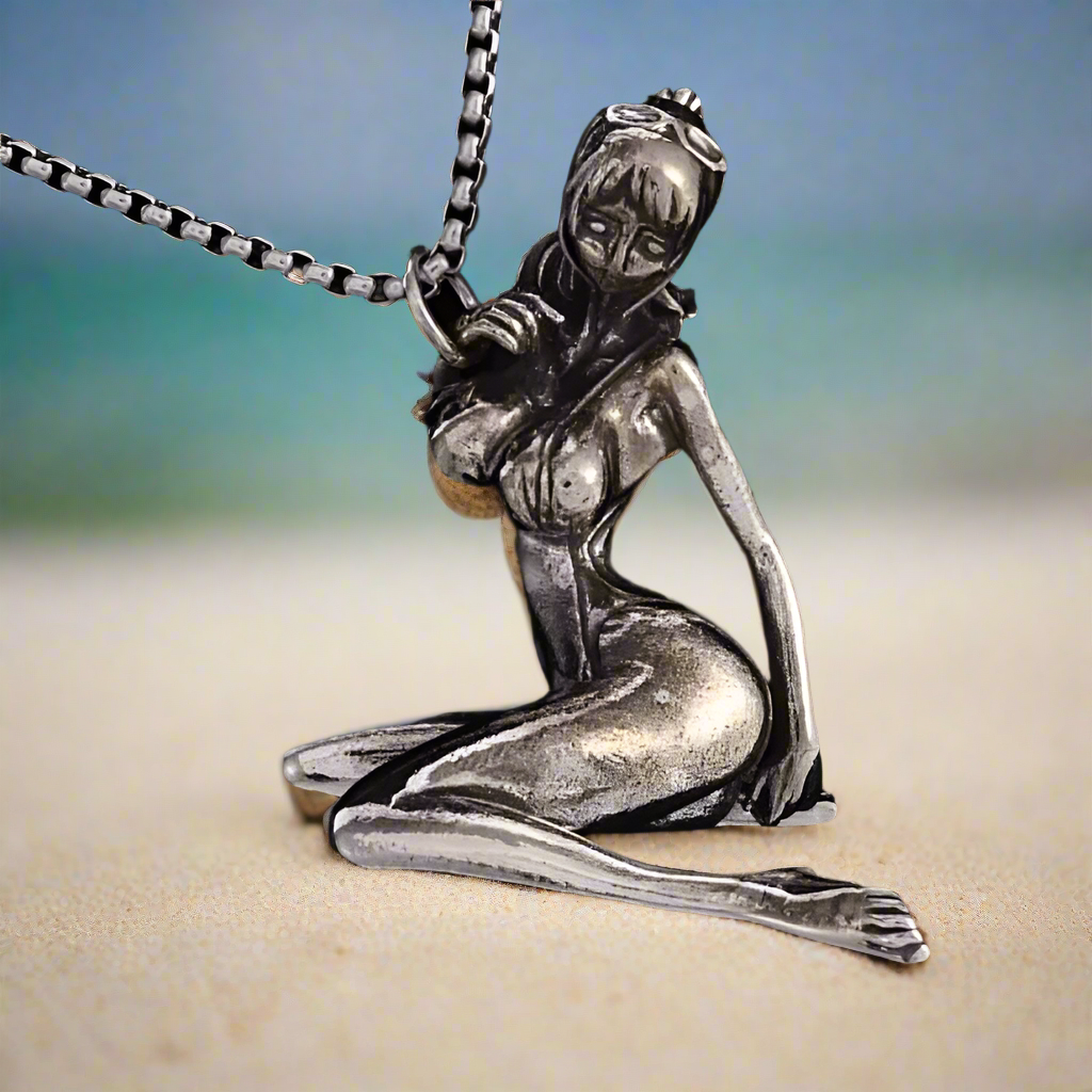 BEACH GIRL PENDANT